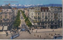 ZÜRICH - Bahnhofstrasse - 1928