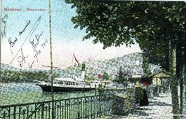 Montreux - Débarcadére + 1911