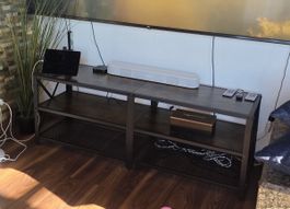 TV-Regal Indianapolis Industrial Style Holz und Stahl