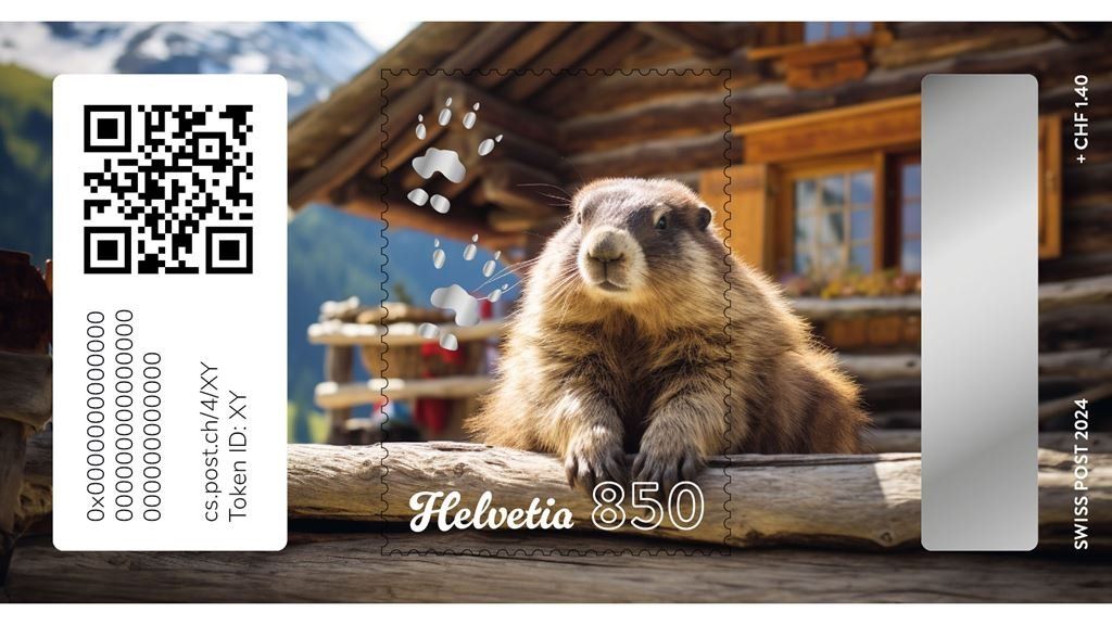Tutti i francobolli: Swiss Crypto Stamp 4.0 - Chalet  (ID 2) – Nuovo (secondo la descrizione) da Rorschach venduto da tFFMoon2