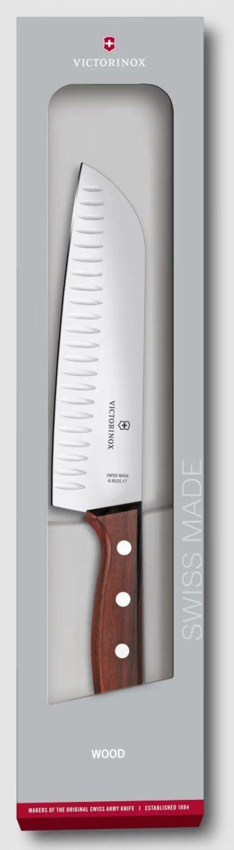 Victorinox Küchenmesser: Victorinox Santokumesser Wood – Neu und originalverpackt aus Jegenstorf von Bracher_Mail-House 3
