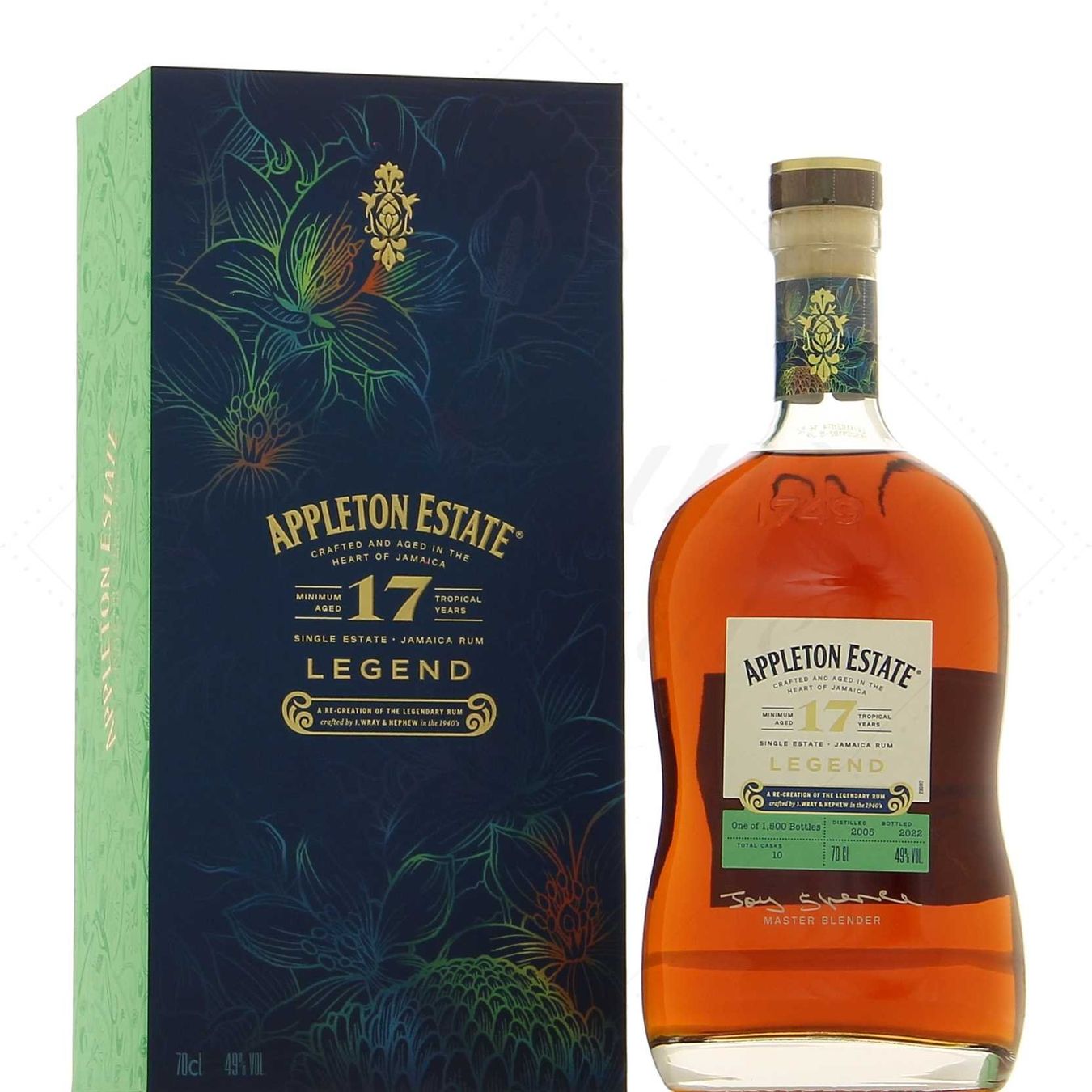 Spirituosen: Appleton 17 ans old legend 2005 – Neu und originalverpackt aus Le Locle von drinkshop