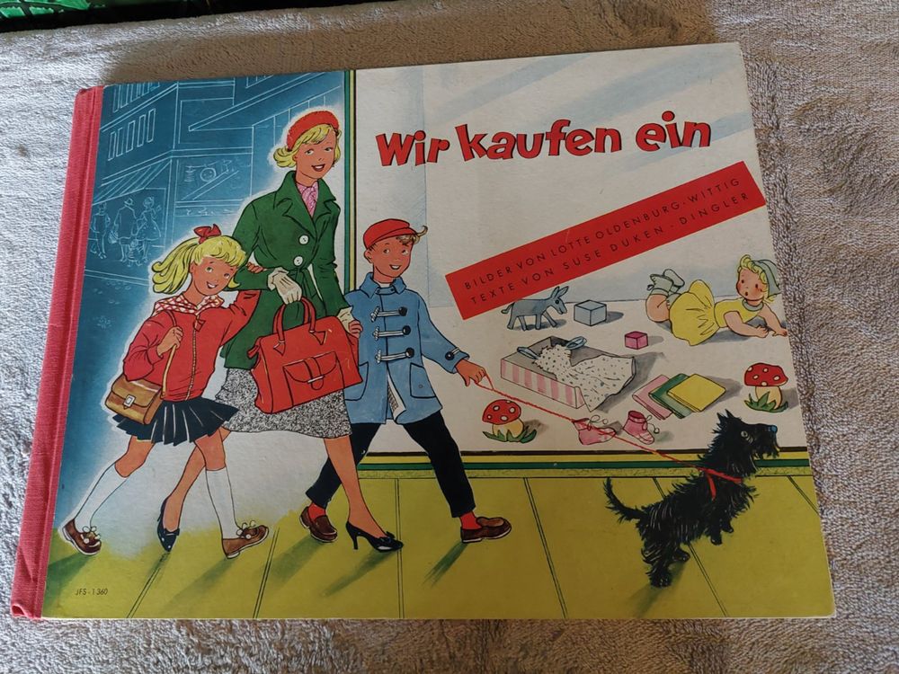 Libri: Sehr altes Kinderbuch "Wir kaufen ein" - Selten! Top! – Usato da Otelfingen venduto da silver-moon