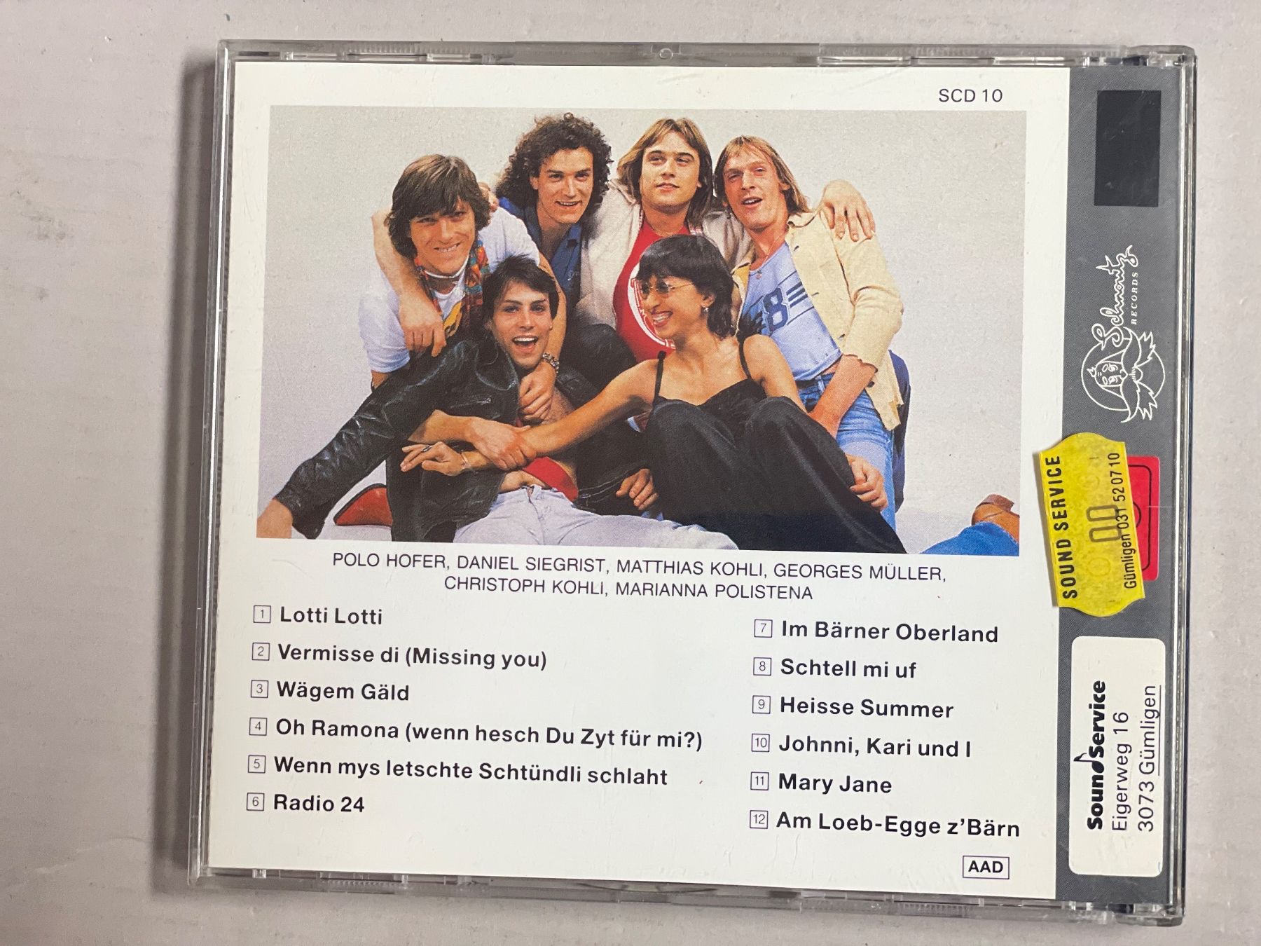CDs: Polo Hofer - Schmetterhits – Gebraucht aus Muri b. Bern von AdidasCollector 1