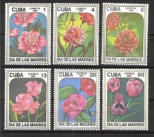 Kuba Serie 2943 - 2948 Blumen ** 2.5.1985
