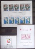 MONACO: 3 blocs des années 1978 et 1984 **
