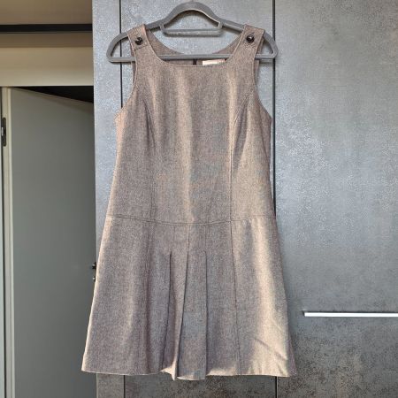 🐸 ESPRIT KLEID MIT WOLLE 40 FALTENROCK NEUWERTIG
