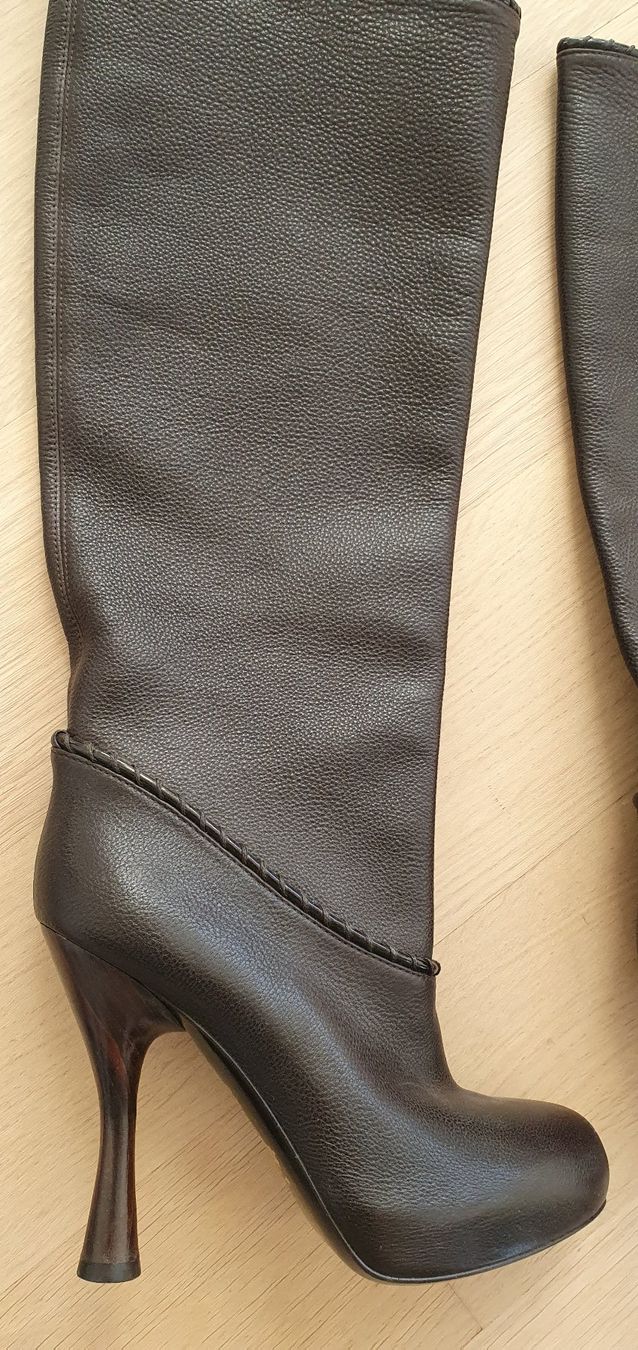 Bally Chaussures femmes: Bally Leder Stiefel – Neuf avec emballage d'origine à Steinmaur par regenbogen052