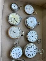 Lot de 8 montres a gousset 