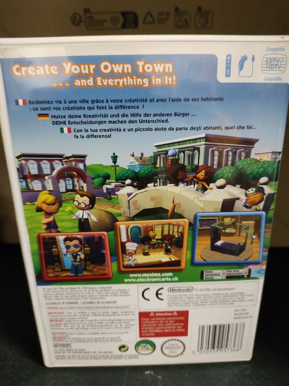 Nintendo Giochi: Jeu Wii - MySims - Crée ta ville - – Usato da Fribourg venduto da PastGame 1