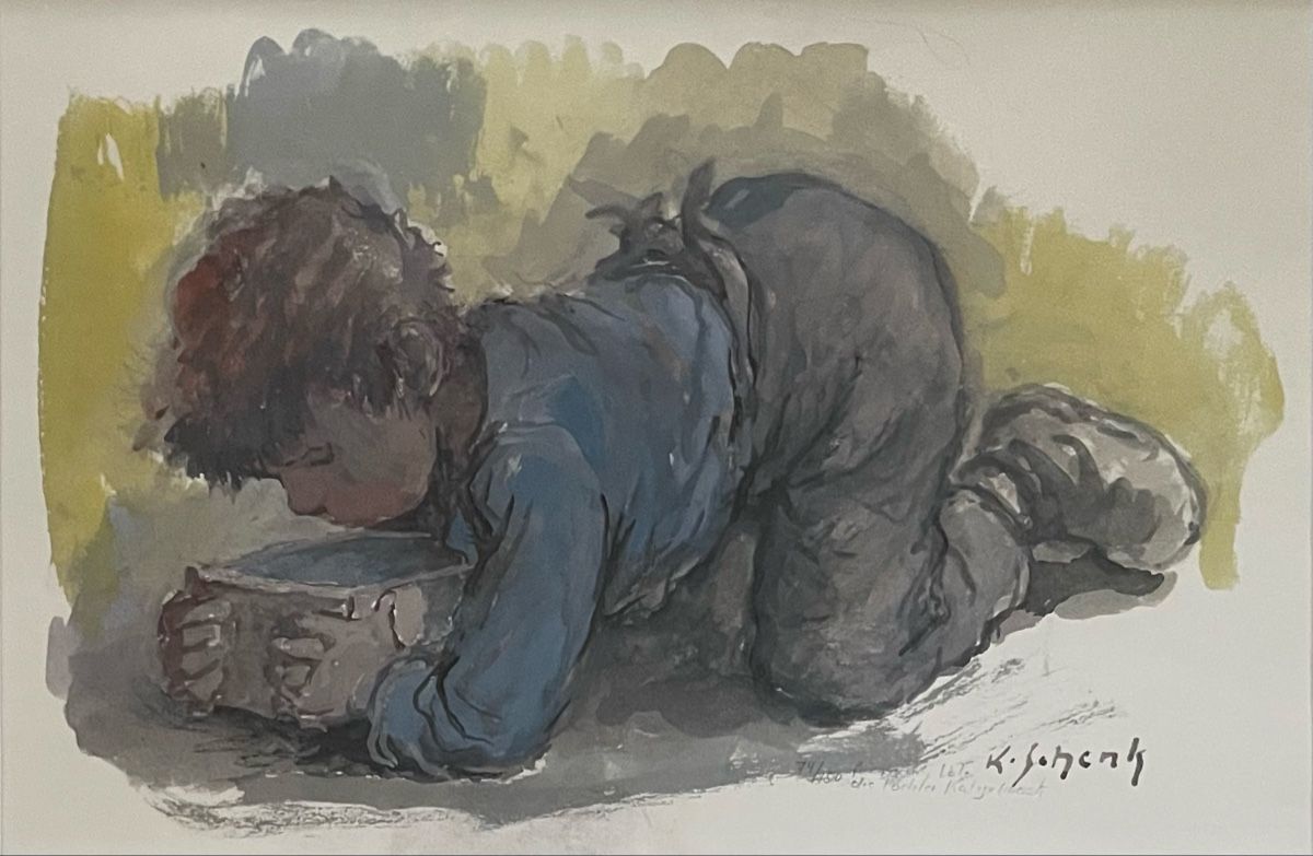 Grafica & Litografie: Schenk Karl (1905-1973) – Usato da Grosshöchstetten venduto da Perle1951 1