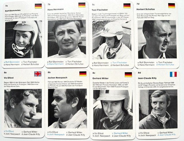 Giochi: Quartett Rennfahrer 0190 Jo Siffert – Usato da Zürich venduto da gigimai67 5