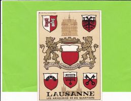 Lausanne, le sAr,oireies de ses Quartiers