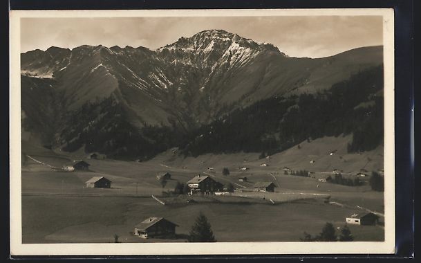 Cartoline postali: AK Adelboden, Gilbach mit Gsür – Usato da Berlin venduto da bartko-reher