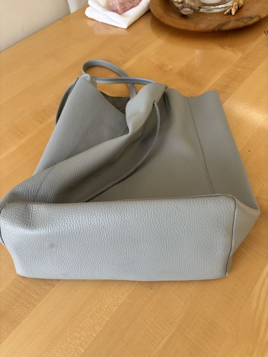 Borse da donna: Ledertasche Shopper hellblau – Usato da Untersiggenthal venduto da vs5_n2r2 2
