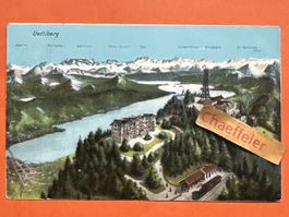 Uetliberg Ansichtskarte vintage, 1911, guter Zustand!