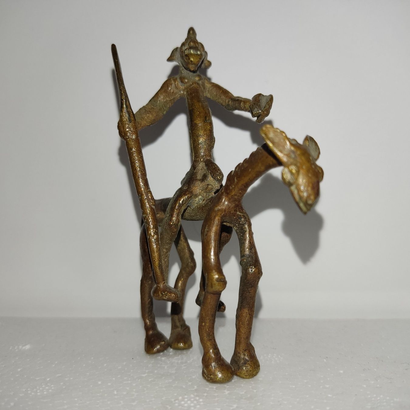 Statuette: Dogon Reiter Figur, 10 cm Hoch – Usato da Rieden SG venduto da res1291 4