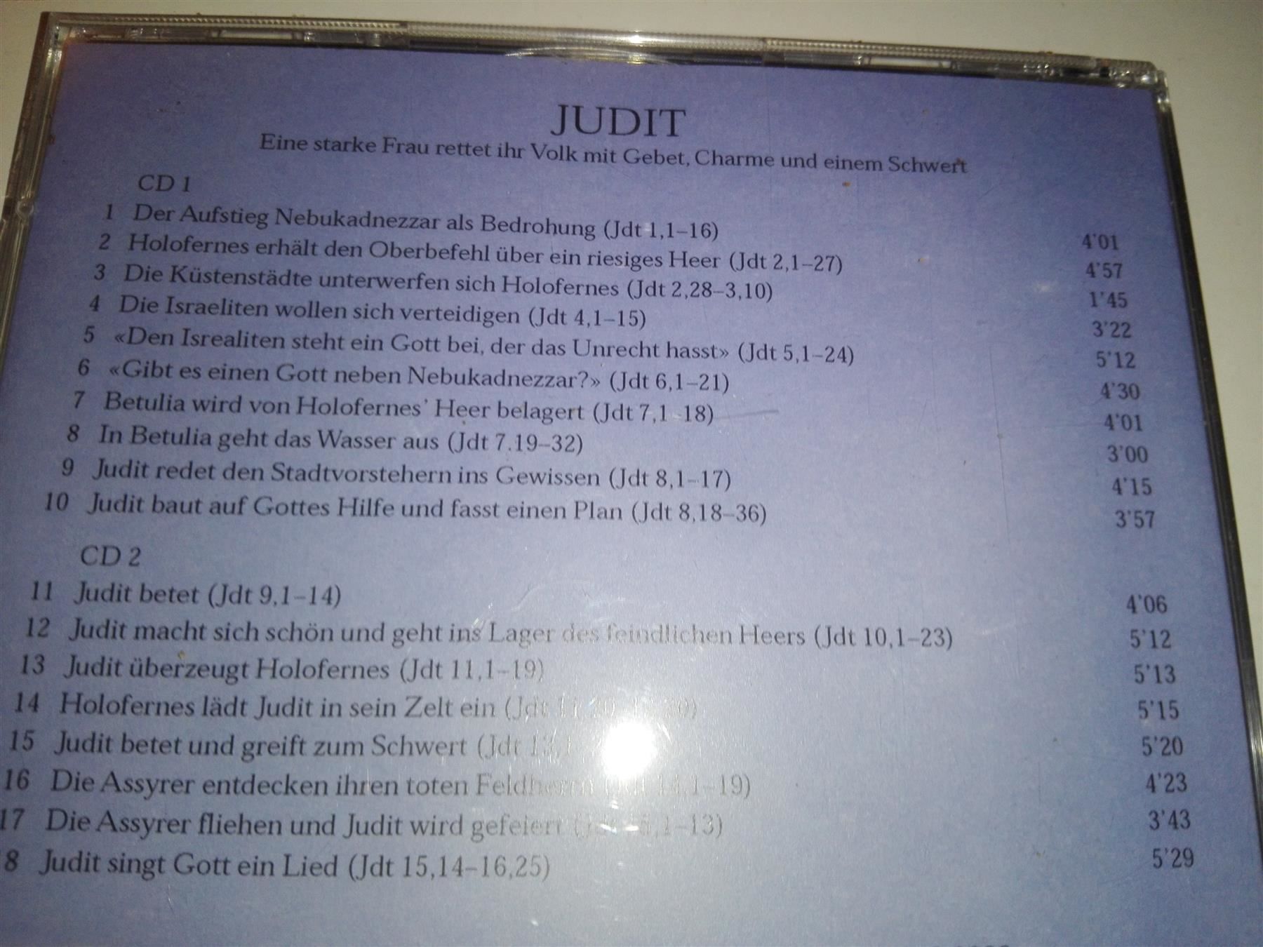 Hörbücher: Das Buch: (Rut - Ester - Judit)  - RadioKiosk – Gebraucht aus St.Galllen von elkaphone 7