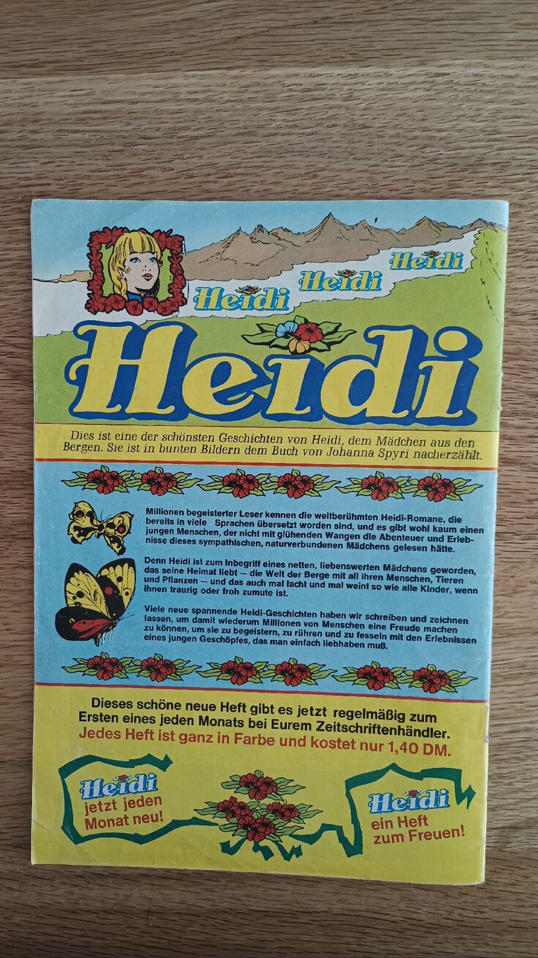 Fumetti: Heidi Comic Nr. 17 – Usato da Villmergen venduto da toptip1970 1