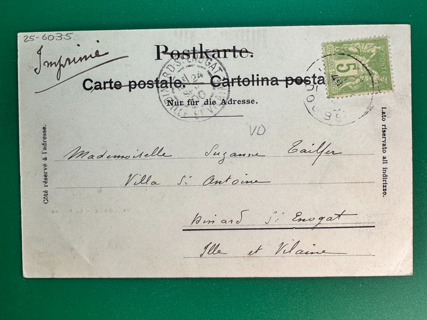 Cartes postales: Vallorbe - La Source – D'occasion à Steg VS par danwer74 1