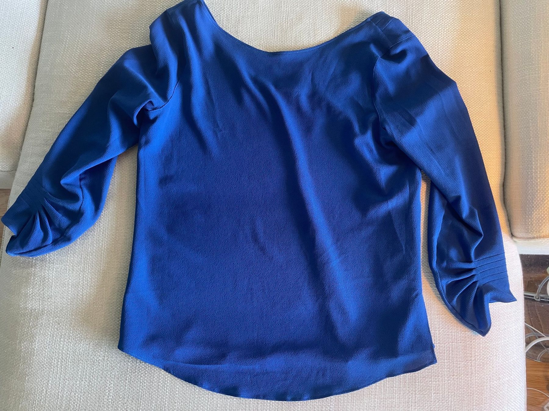 Massimo Dutti Camicette: Blaues Hemd von Massimo Dutti – Usato da Vico Morcote venduto da Muru