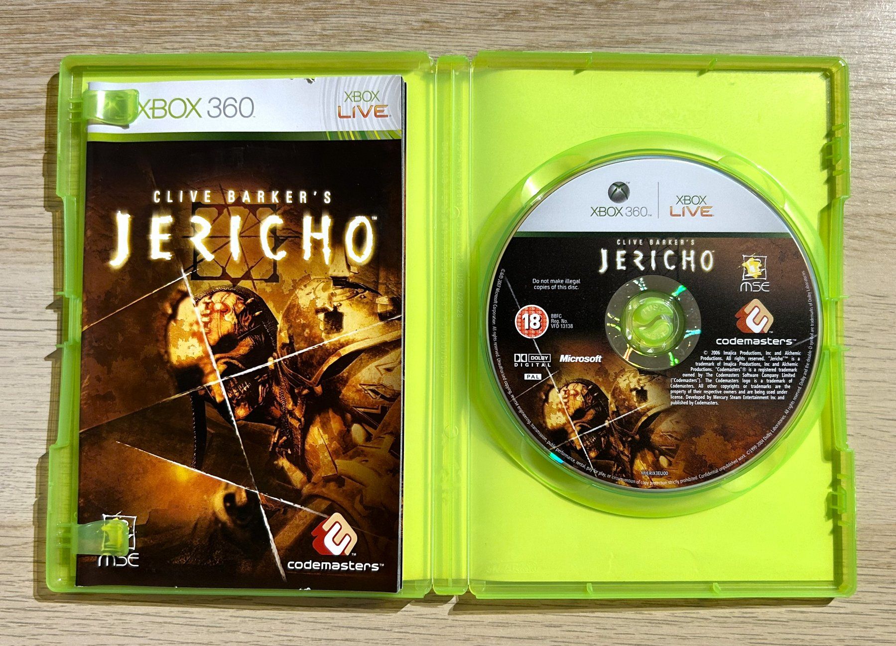 Microsoft Spiele: Clive Barkers Jericho Xbox 360 – Gebraucht aus St. Gallen von Alpine.Arcade 2