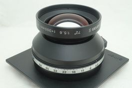 HEUTE Sinar DB Rodenstock Sinaron S 300mm f5.6 MC 72° 8"x10"