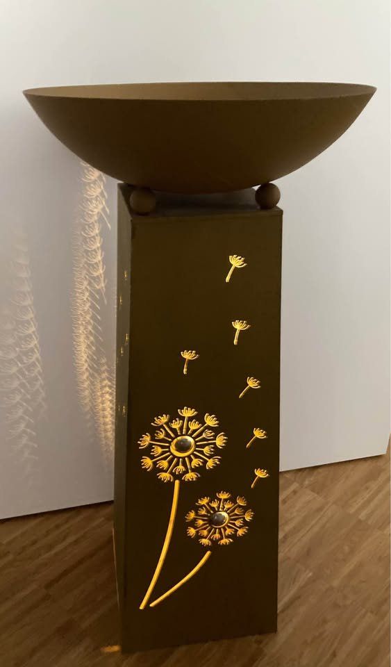 Alle Dekorationen: Tolle grosse Rost Pflanzensäule mit LED Licht – Gebraucht aus Rudolfstetten von Stellina1975 2