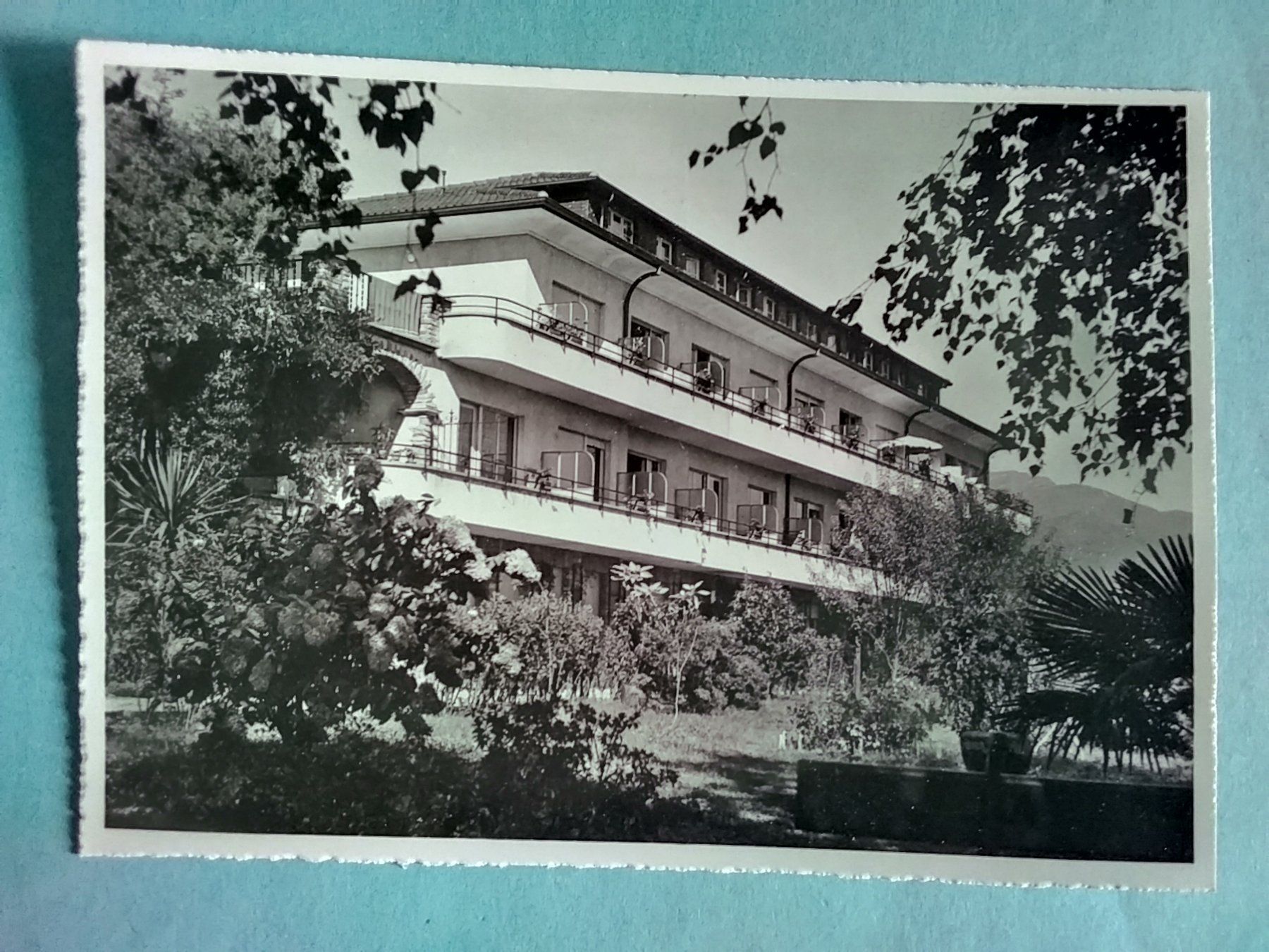 Ansichtskarten: Brissago Casa san Giorgio – Gebraucht aus Appenzell von lama19