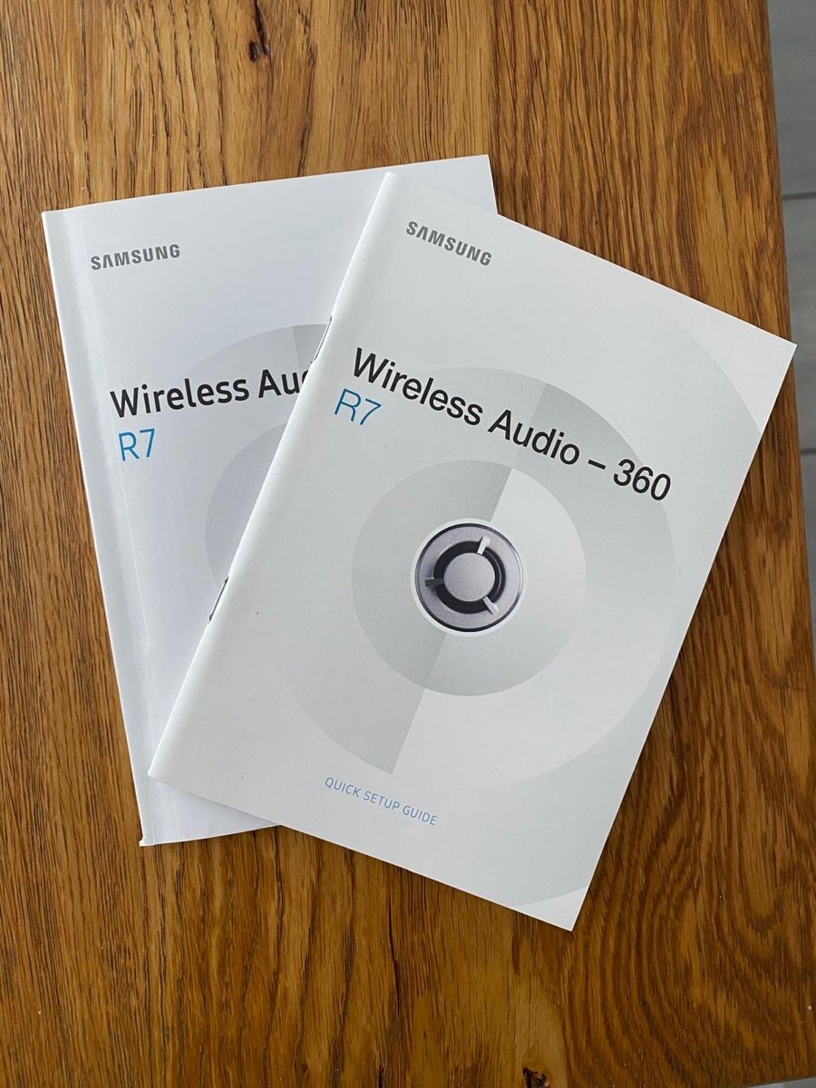 Samsung Lautsprecher: Samsung Wireless Audio 360 R7 mit Original-Standfuss – Gebraucht aus Freienstein von 16pfischti 3