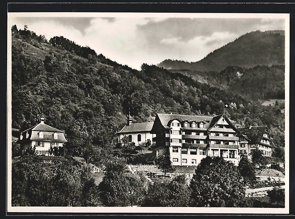 Cartoline postali: Walchwil /Zugersee, Erholungsheim St. El – Usato da Berlin venduto da bartko-reher