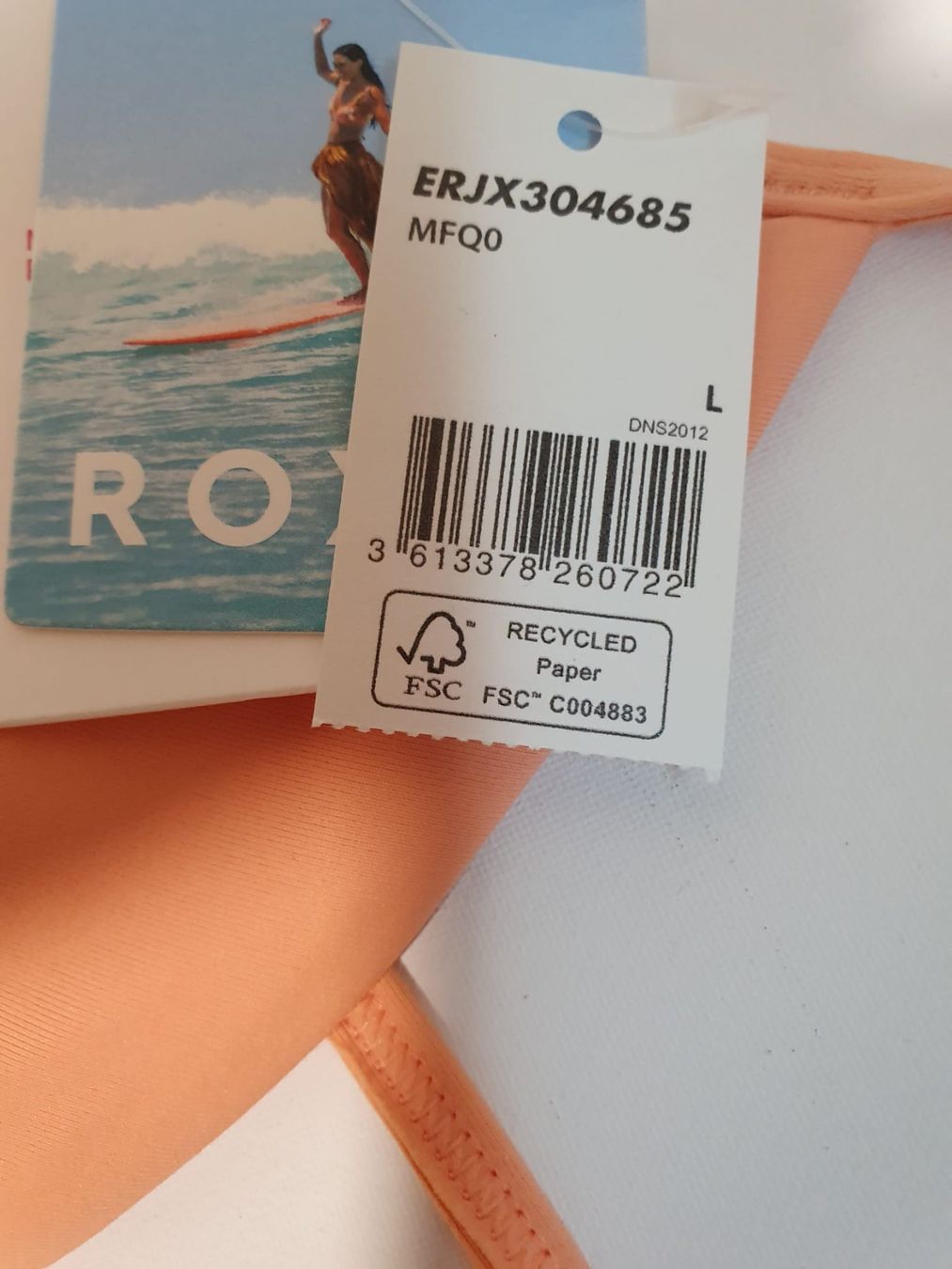 Roxy Costumi da bagno & Bikini: Damenbikini-Oberteil Roxy Größe L – Nuovo e nell'imballaggio originale da Genève venduto da Pandinet 2