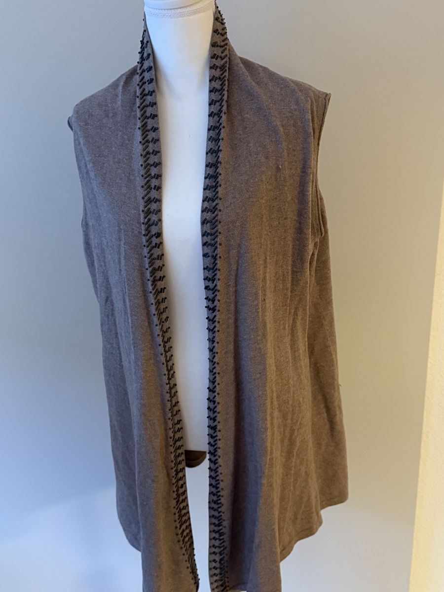 Gerry Weber Gilet & Giacche senza maniche: Gerry Weber Edition Weste, Grösse 46, braun – Usato da Wallisellen venduto da watcher01