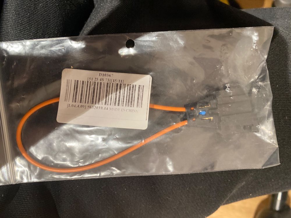 MOST Fiber Optic Optical Loop Bypass Female Adapter BMW AUdi Kaufen