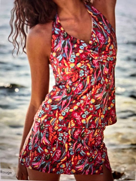 Maillot de bain Tankini Mosaic pour femmes - MORNING BLOSSOM TANKINI
