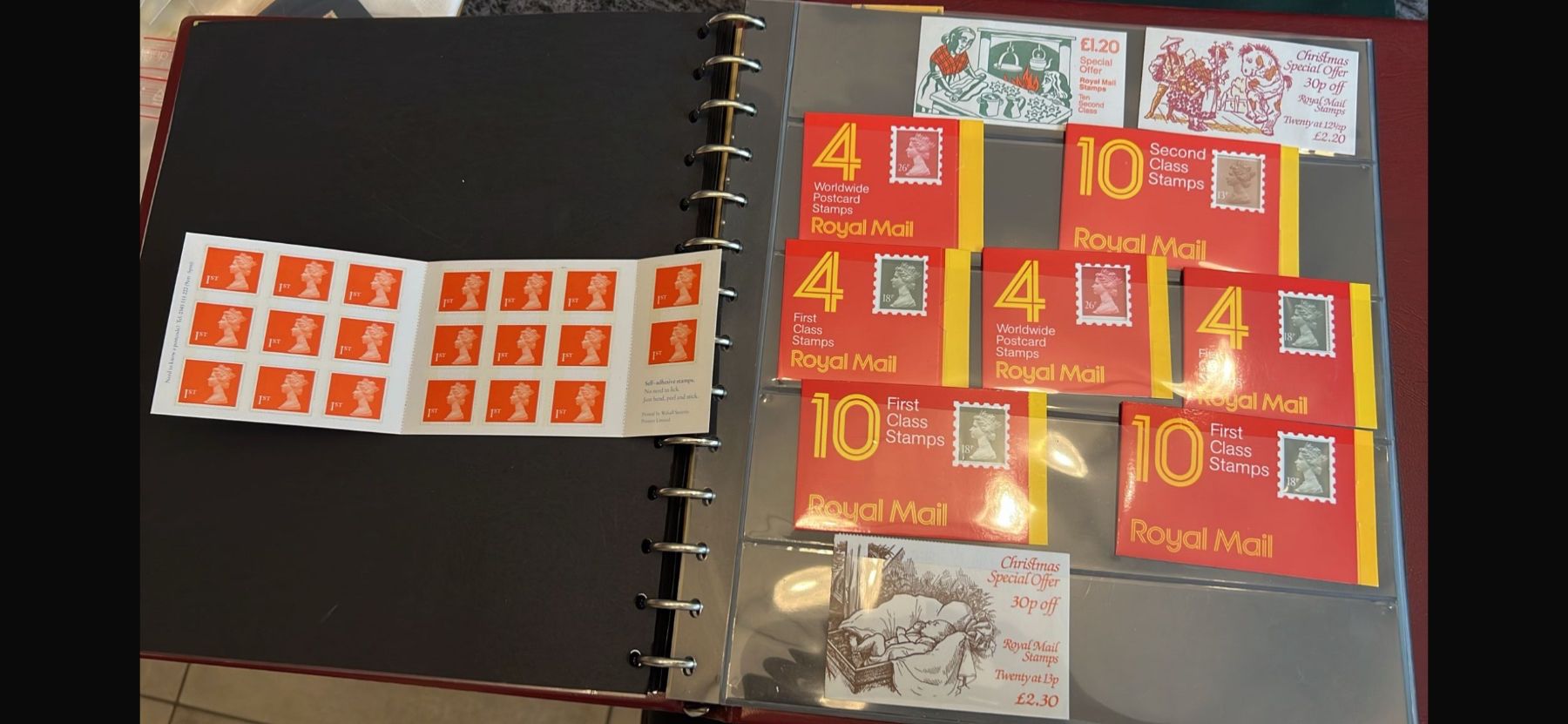 Tutti i francobolli: Grosse Sammlung GB Markenhefte, Nominalwert ca. CHF 920.- – Usato da Münchenbuchsee venduto da dani1113 8