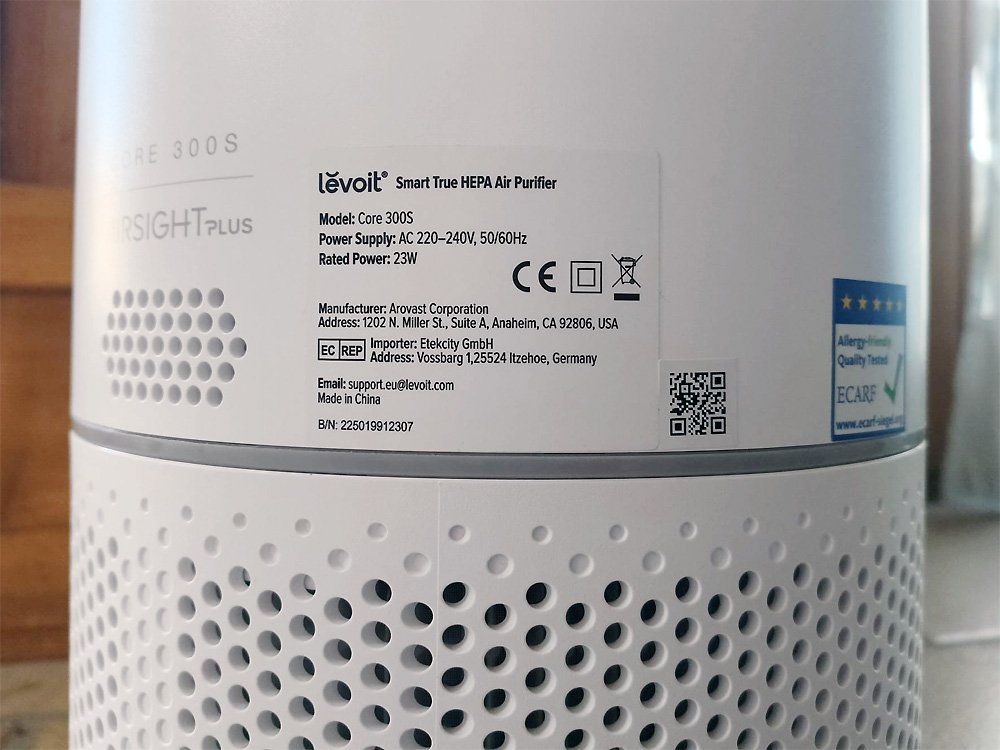 Purificateurs d'air: Levoit Core 300S Luftreiniger – D'occasion à Knonau par der_Alexan 2