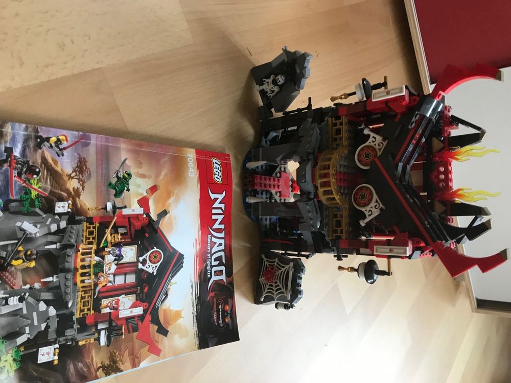 ninjago lego tempel der auferstehung