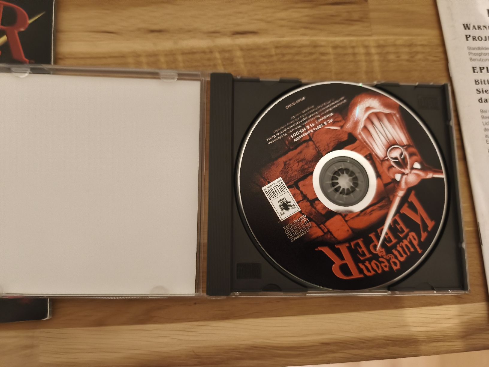 Microsoft Spiele: big box Jeu PC Dungeon Keeper Bullfrog Boîte complète Manuel – Gebraucht aus Conthey von Th3gr4yf0x 6