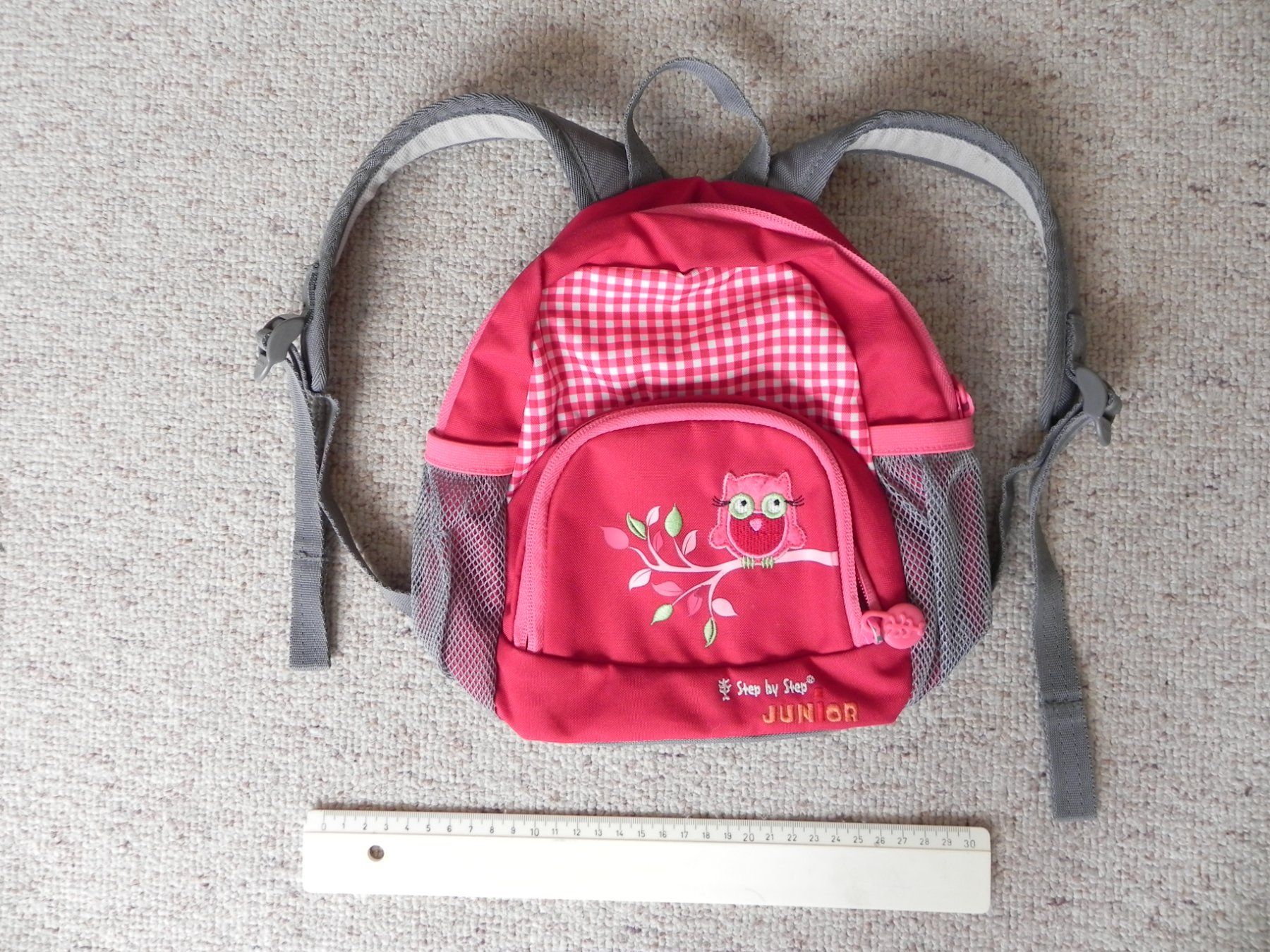 Step by Step Borse & Zaini: Kinderrucksack Step by Step Rucksack mit Eule – Usato da Stallikon venduto da pcerny16 9