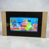 Superbe lampe interactive Aquarium artificiel vintage