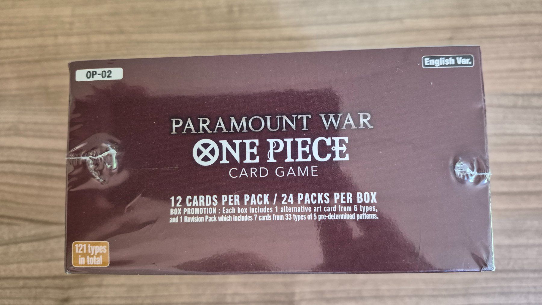 Bandai Carte collezionabili: One Piece OP-02 Paramount War Booster Display EN – Nuovo e nell'imballaggio originale da Lausanne 26 venduto da HipstersCollectibles 8