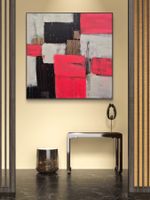 Originales abstraktes Bild 90x90cm