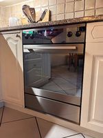 Einbauherd mit Glaskeramikkochfeld Electrolux EHGL4CN 55Norm