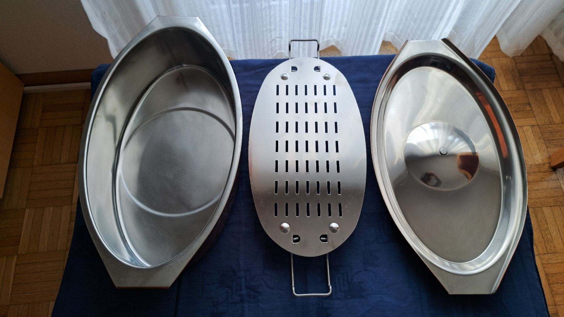 Padelle: Nicht gebrauchte Fischpfanne "Spring 73". – Nuovo (secondo la descrizione) da Basel venduto da vidra66 1