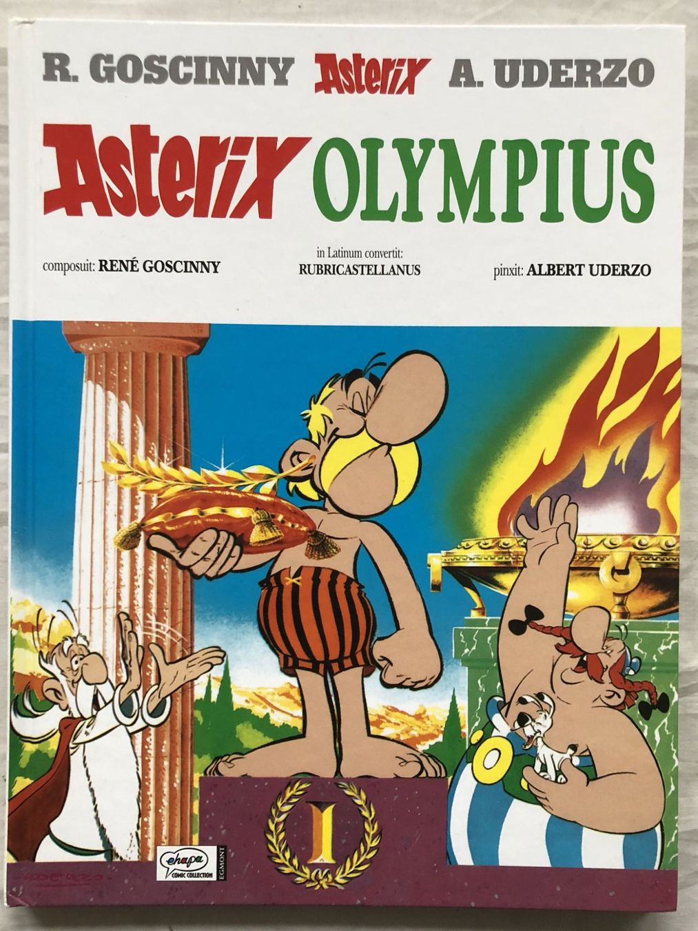 Fumetti: ASTERIX - Latein - Band 5 - ASTERIX OLYMPIUS - Hardcover – Usato da Schaffhausen venduto da durruti