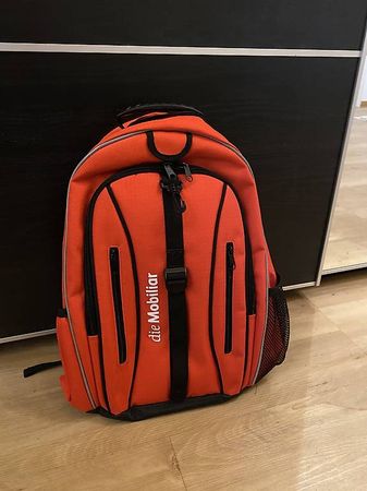 Hochwertiger Rucksack in Rot