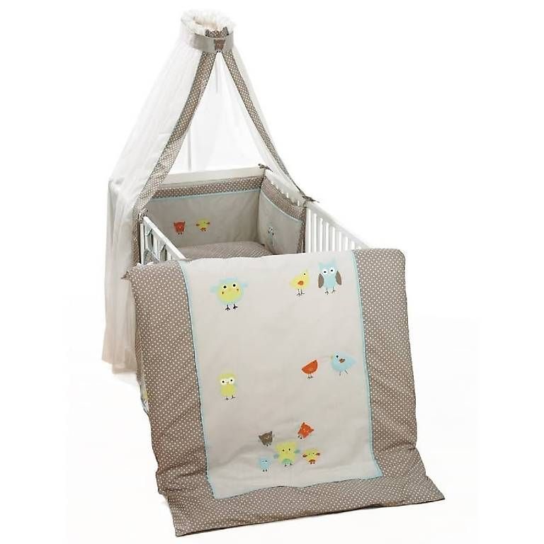 Linge de lit: Baby Bettwäsche, ALVI Textil Set inkl.Nestchen, Himmel – D'occasion à Lyss par stubenwagen