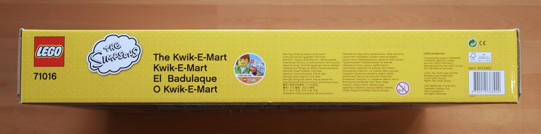 Lego Giocattoli: Lego Simpsons 71016 The Kwik-E-Mart – Nuovo e nell'imballaggio originale da Oberwil b. Büren venduto da nih_qt5f 4