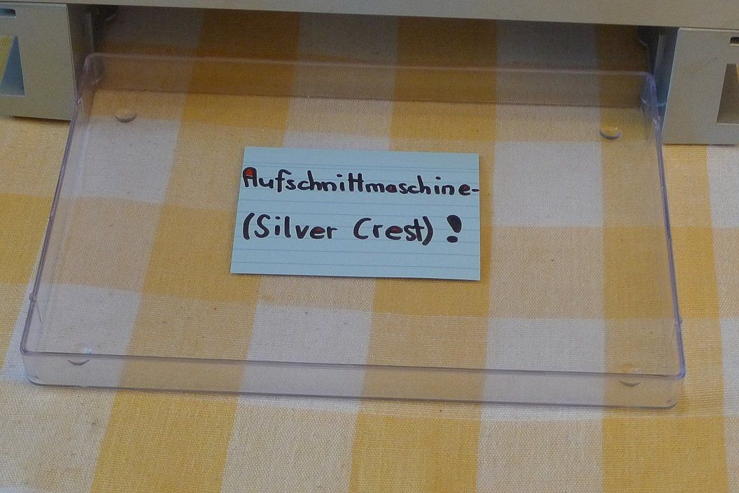 SilverCrest Elettrodomestici da cucina: Aufschnittmaschine-(Silver Crest)! – Usato da Bern venduto da bn1640 1